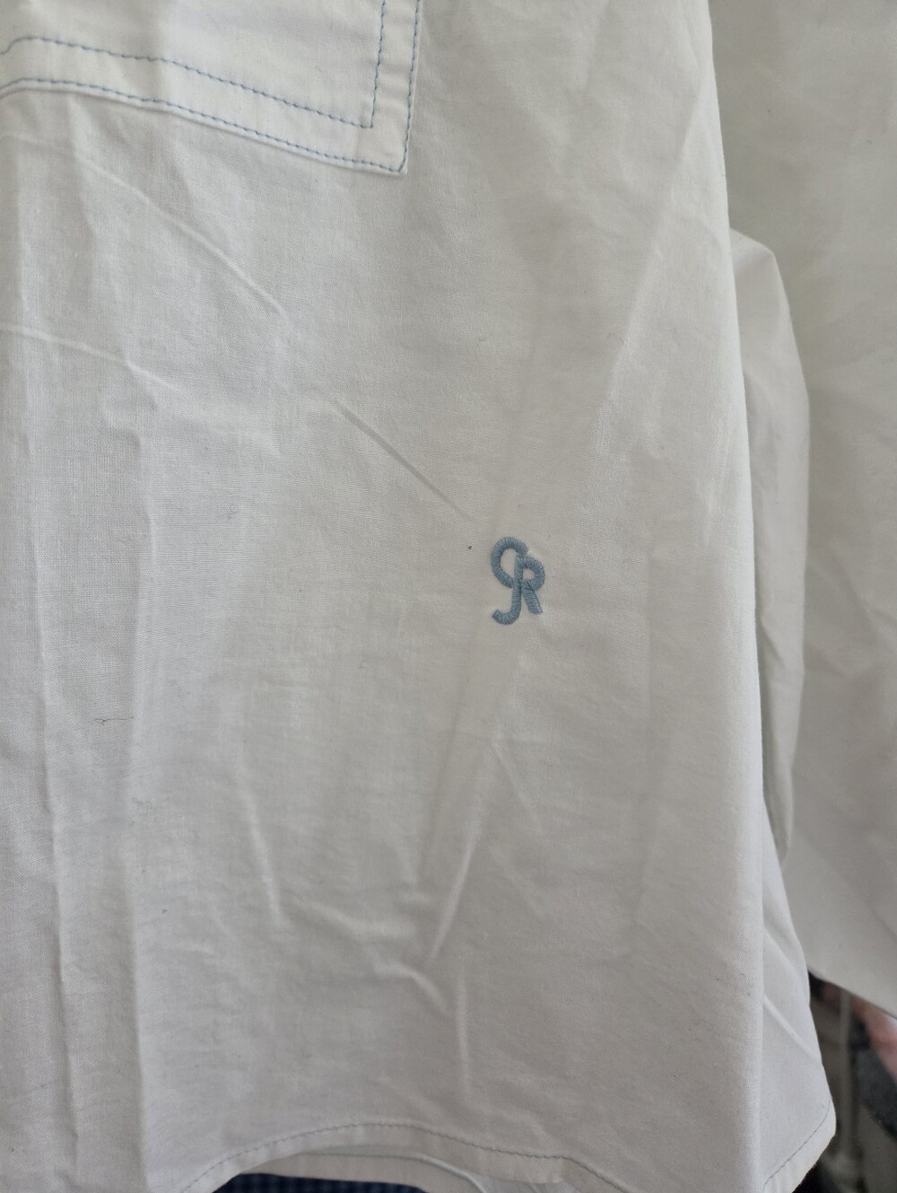 NWT Old Navy Christopher John Rodgers White Poplin Button Down - Picture 4 of 10